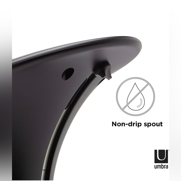 Brand new Umbra automatic soap dispenser in black color, in original packaging. - Picture 3 of 4